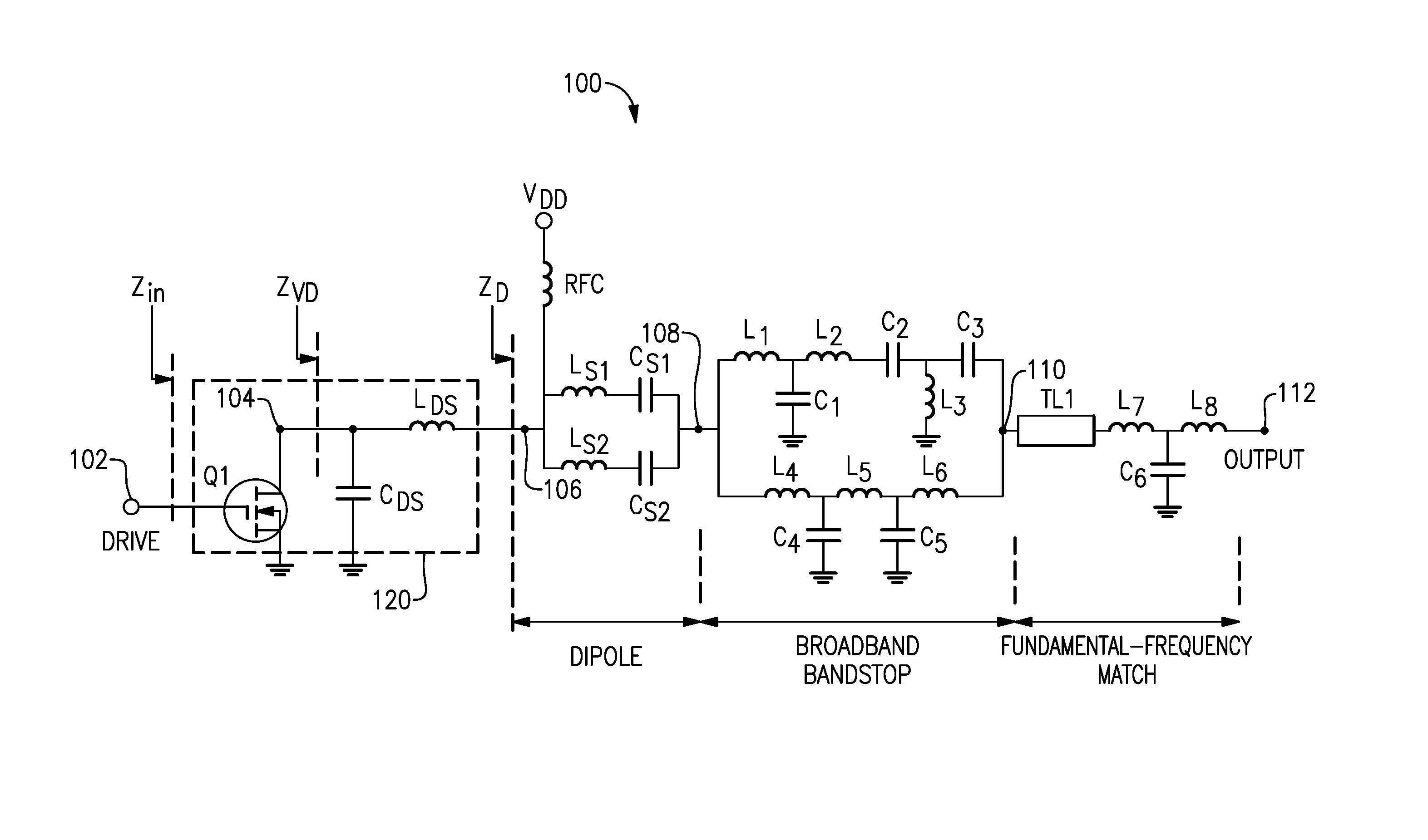 Circuits and methods related to power amplifier efficiency based on multi-harmonic approximation