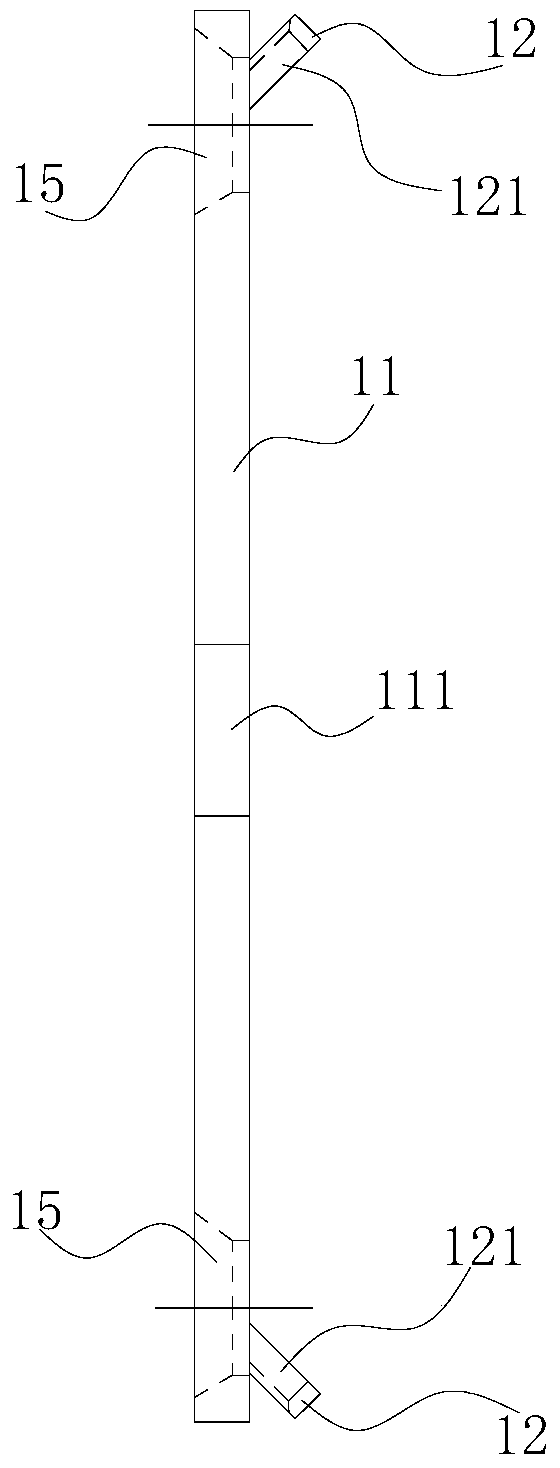 Intervertebral fixation device and intervertebral fixation system