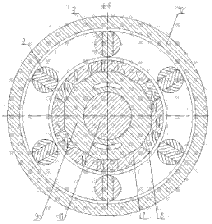 A permanent magnet governor with fixed magnetic gap