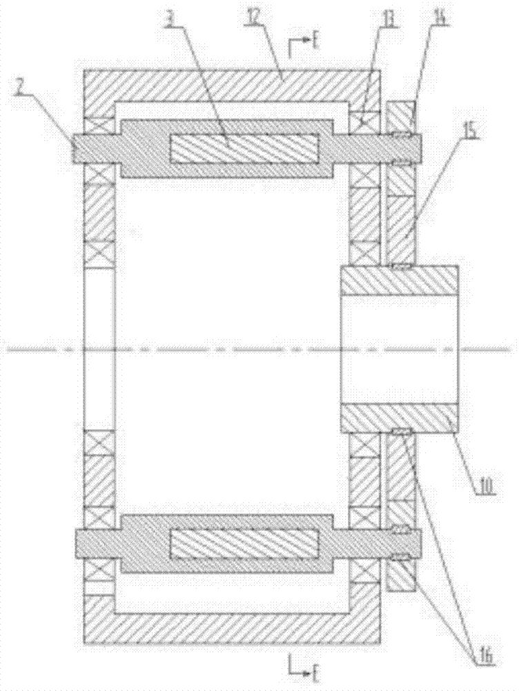 A permanent magnet governor with fixed magnetic gap