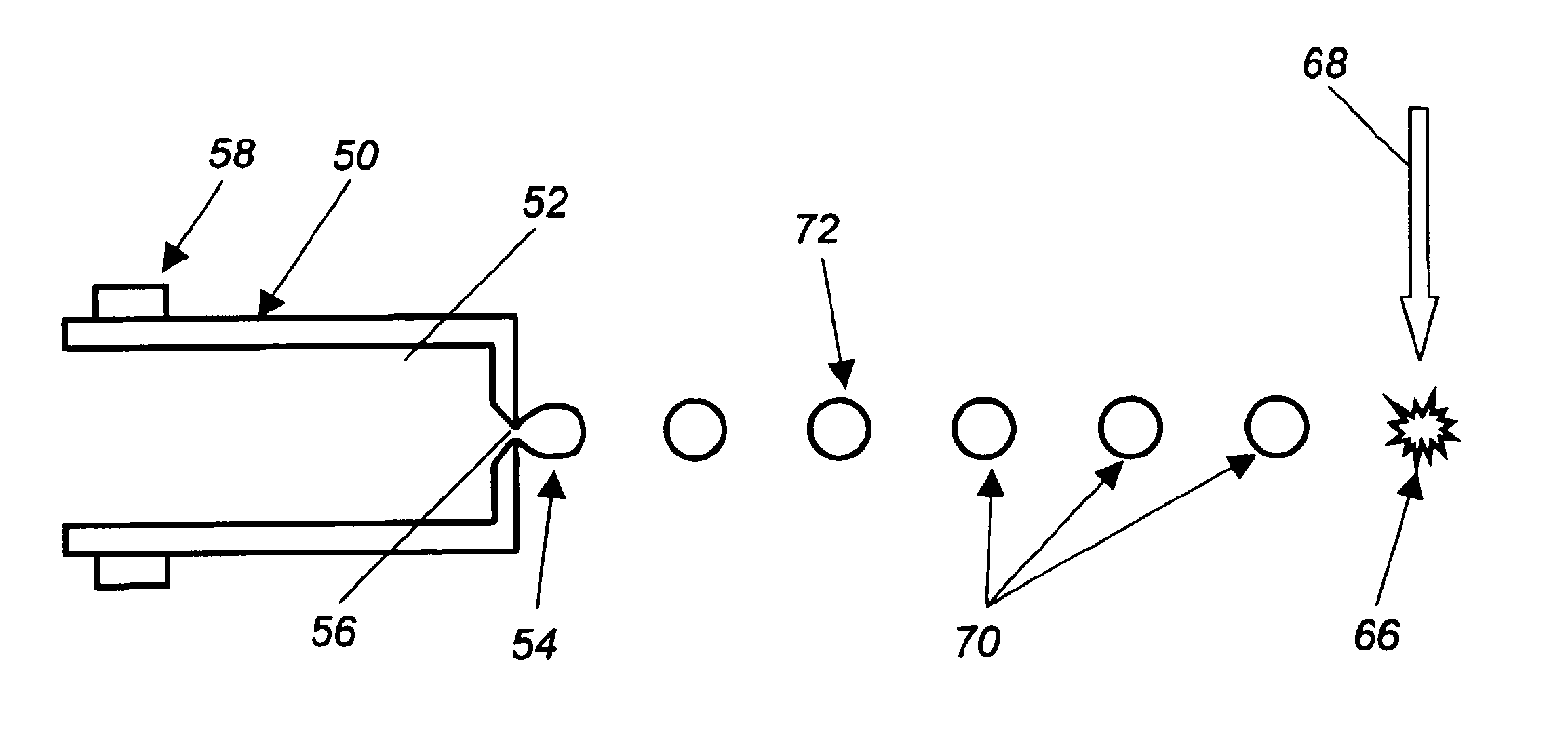 Droplet target delivery method for high pulse-rate laser-plasma extreme ultraviolet light source