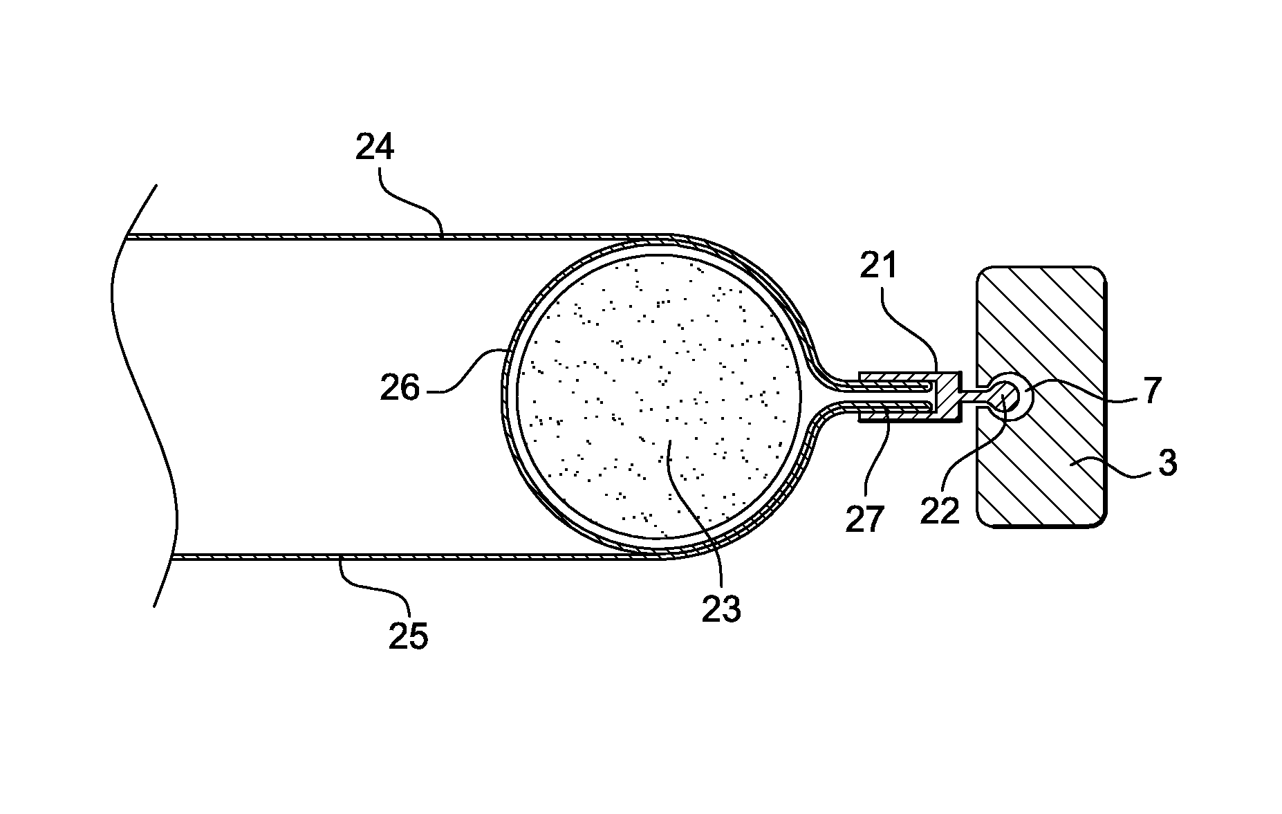 Flexible dual skin wall and device for tensioning a dual skin flexible wall