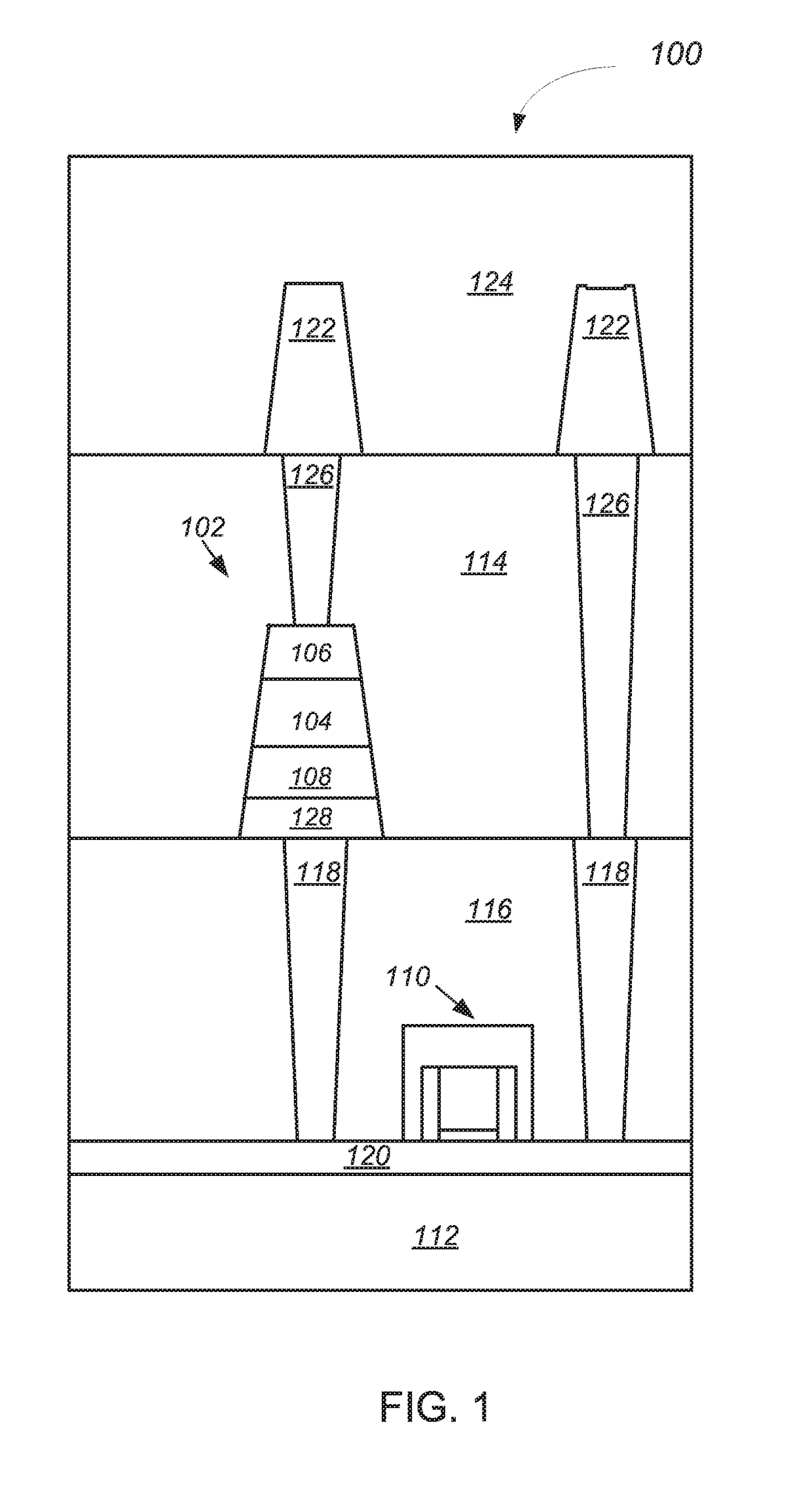 Method for fabricating ferroelectric random-access memory on pre-patterned bottom electrode and oxidation barrier