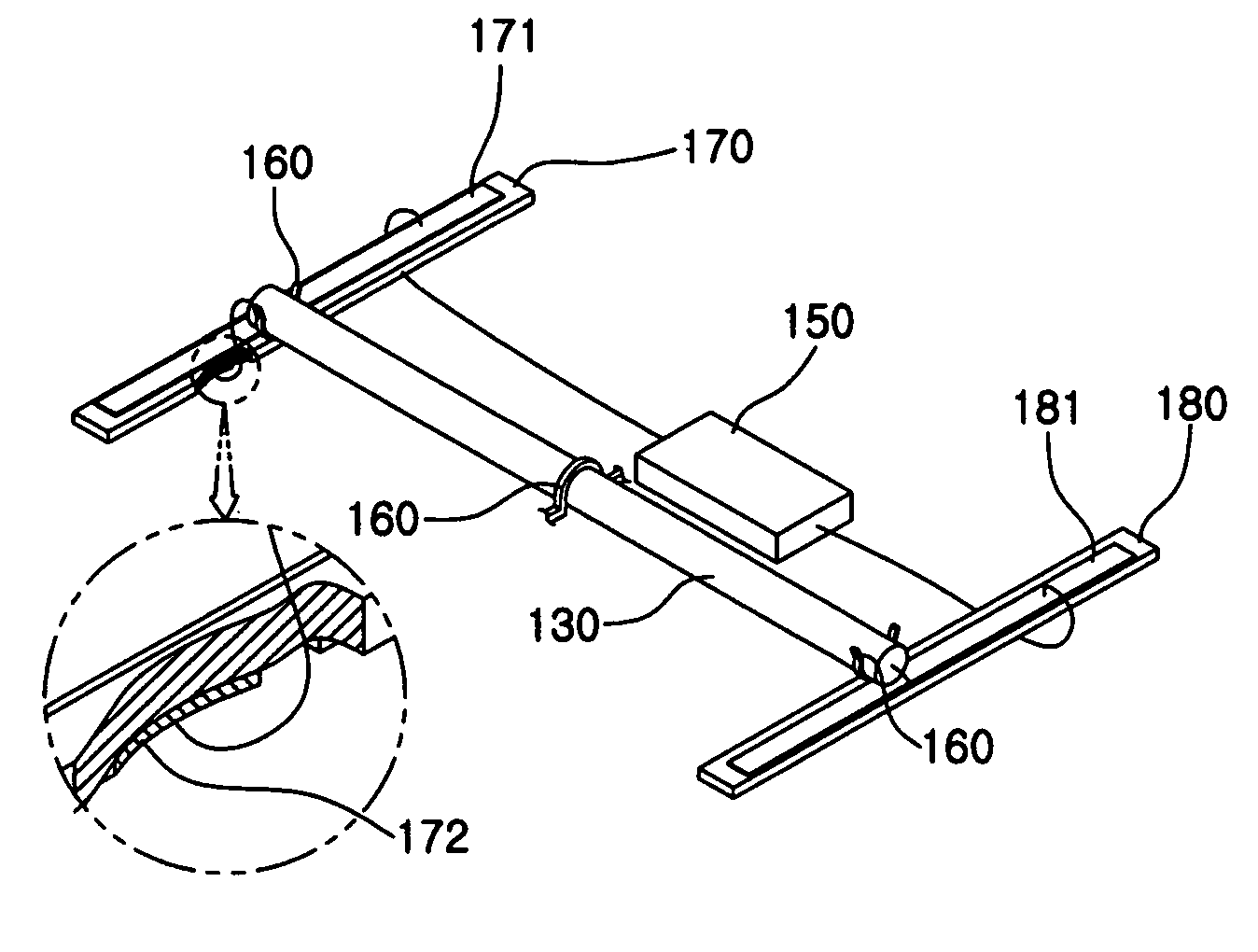 Direct-type back light device