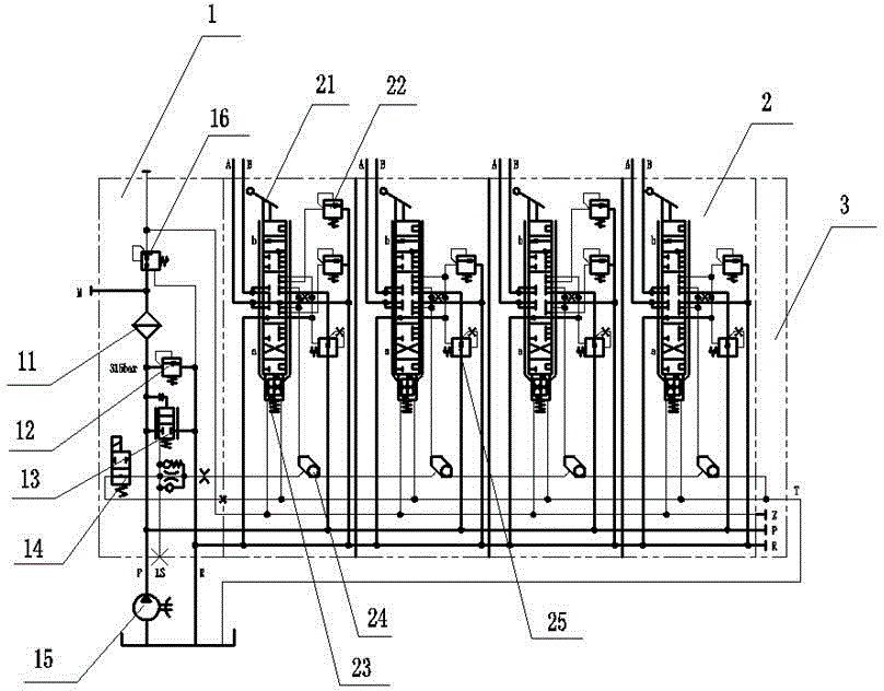 Multi-way valve