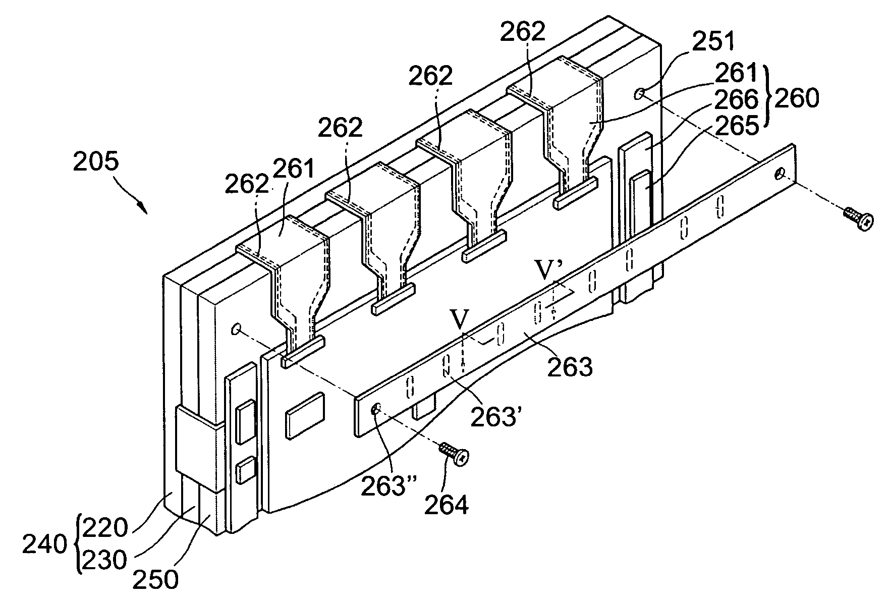 Plasma display module