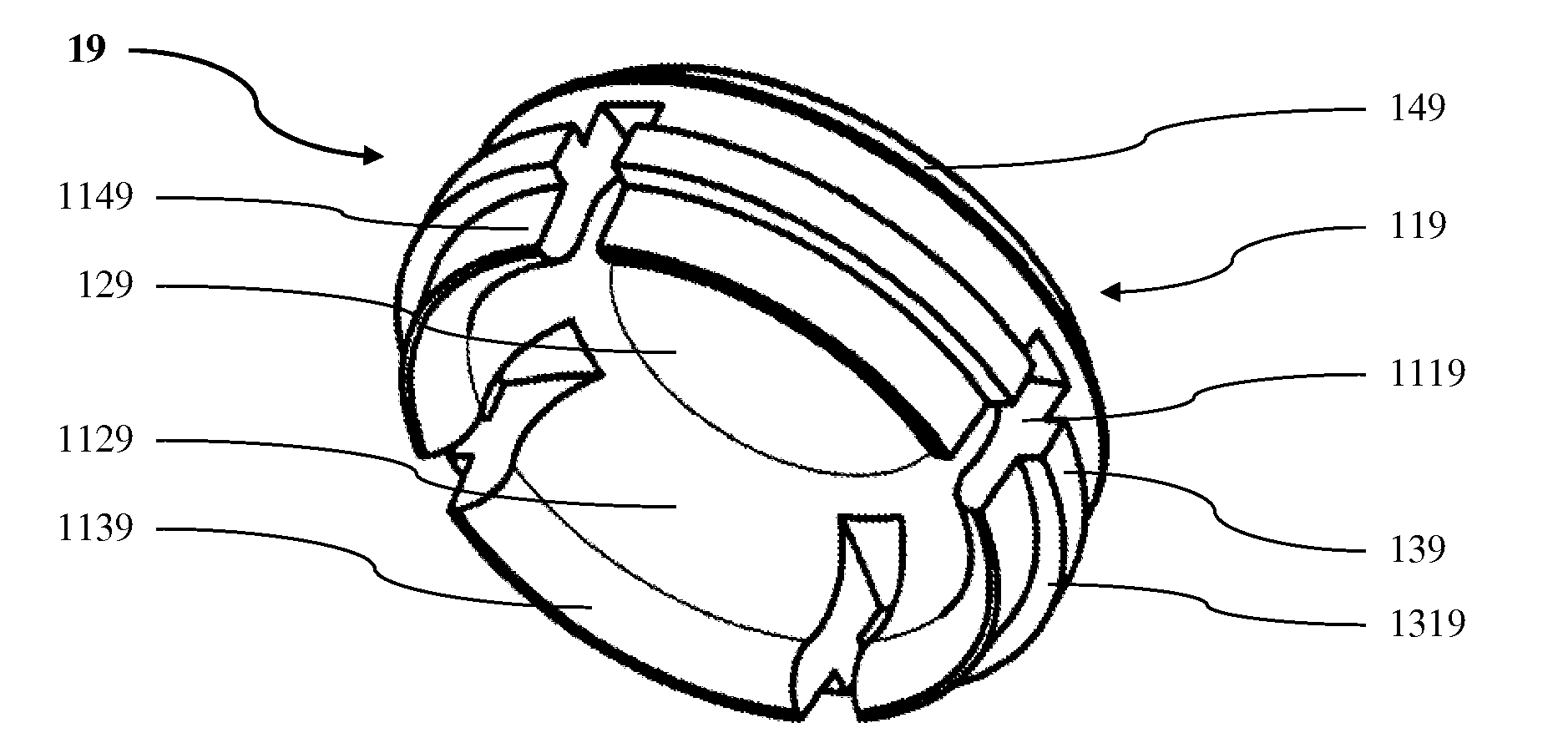 Connection of a prosthesis structure with an implant structure