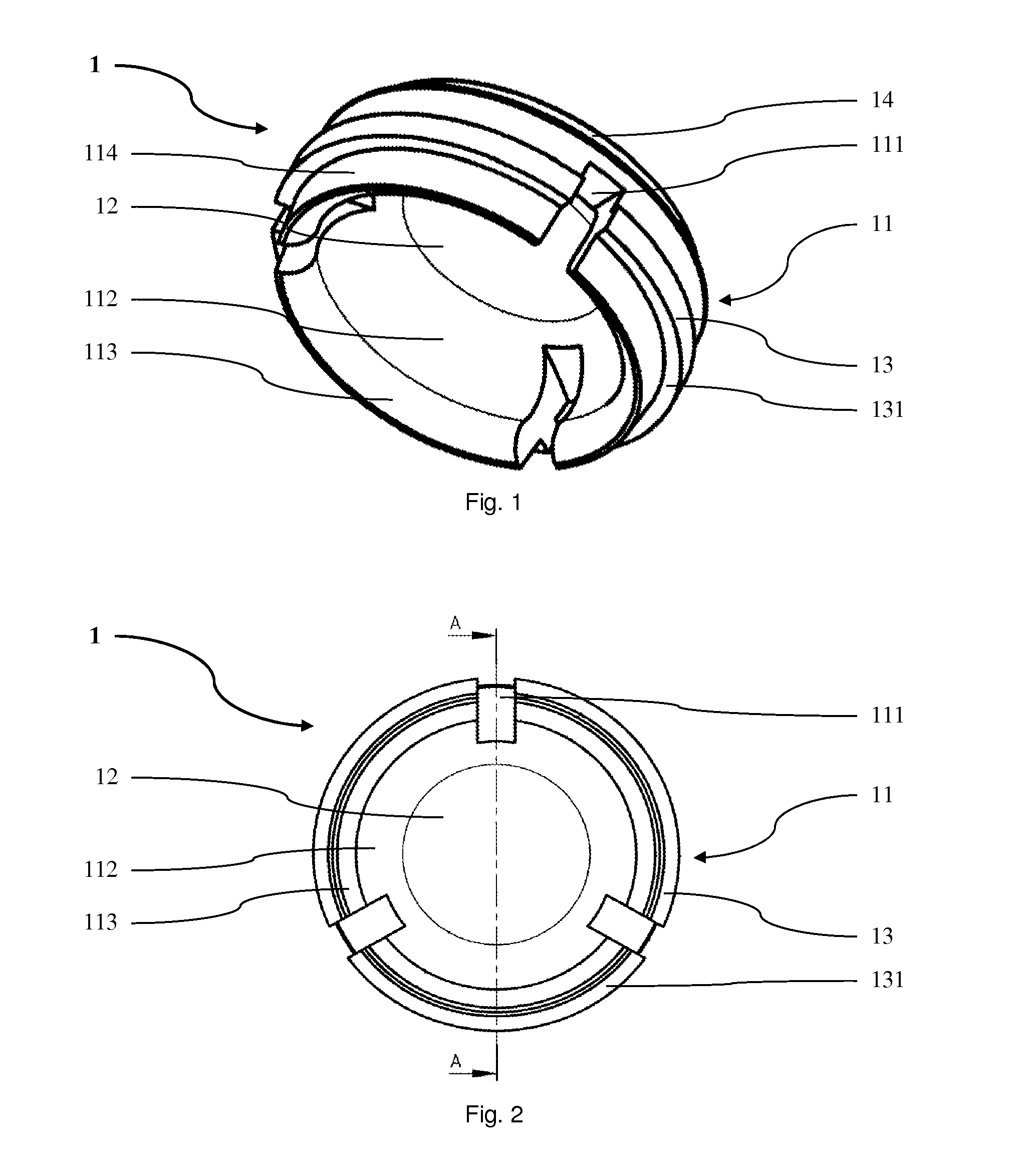 Connection of a prosthesis structure with an implant structure