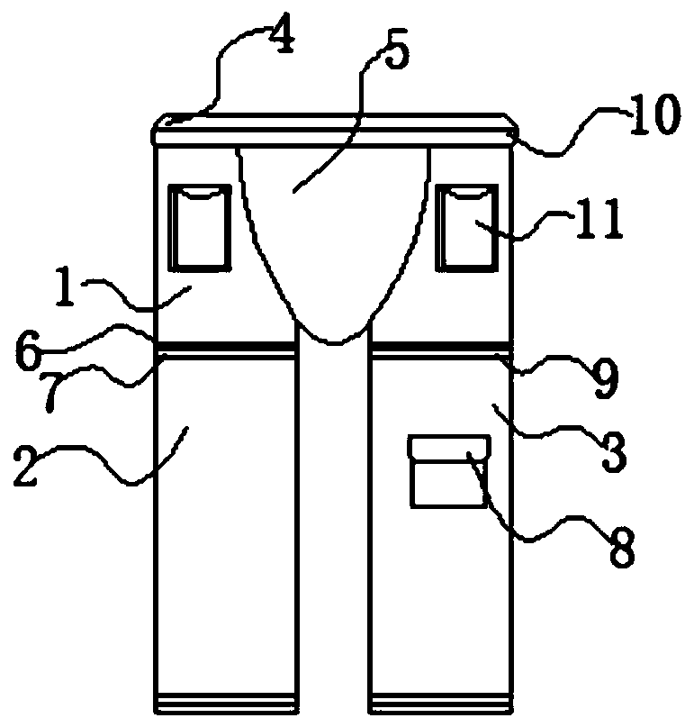 Convenient trousers for patient