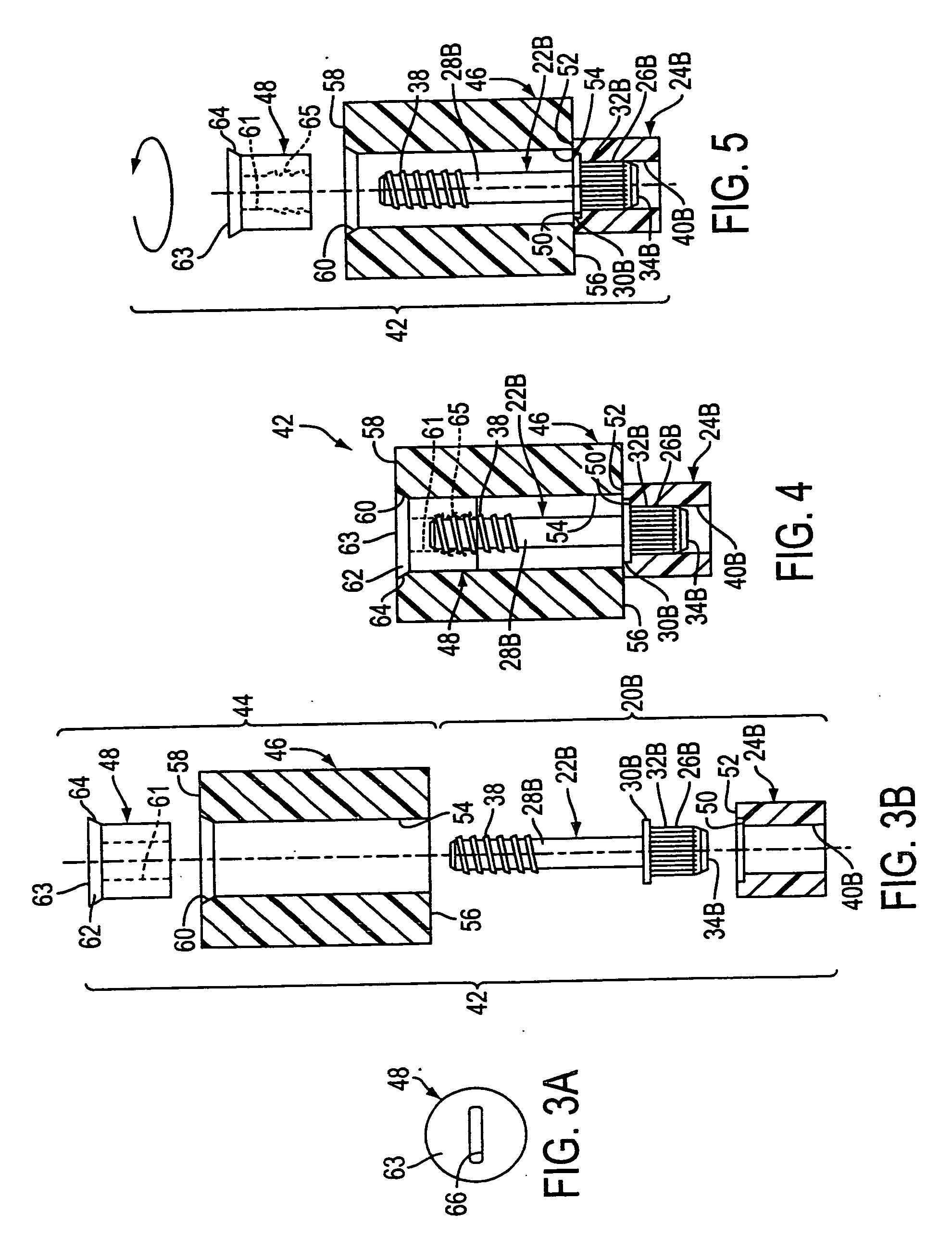 Quick assembly fastening system for plastic parts