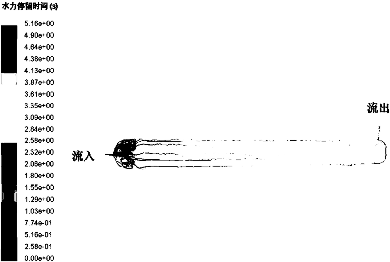 L-shaped ultraviolet irradiation algae suppression device