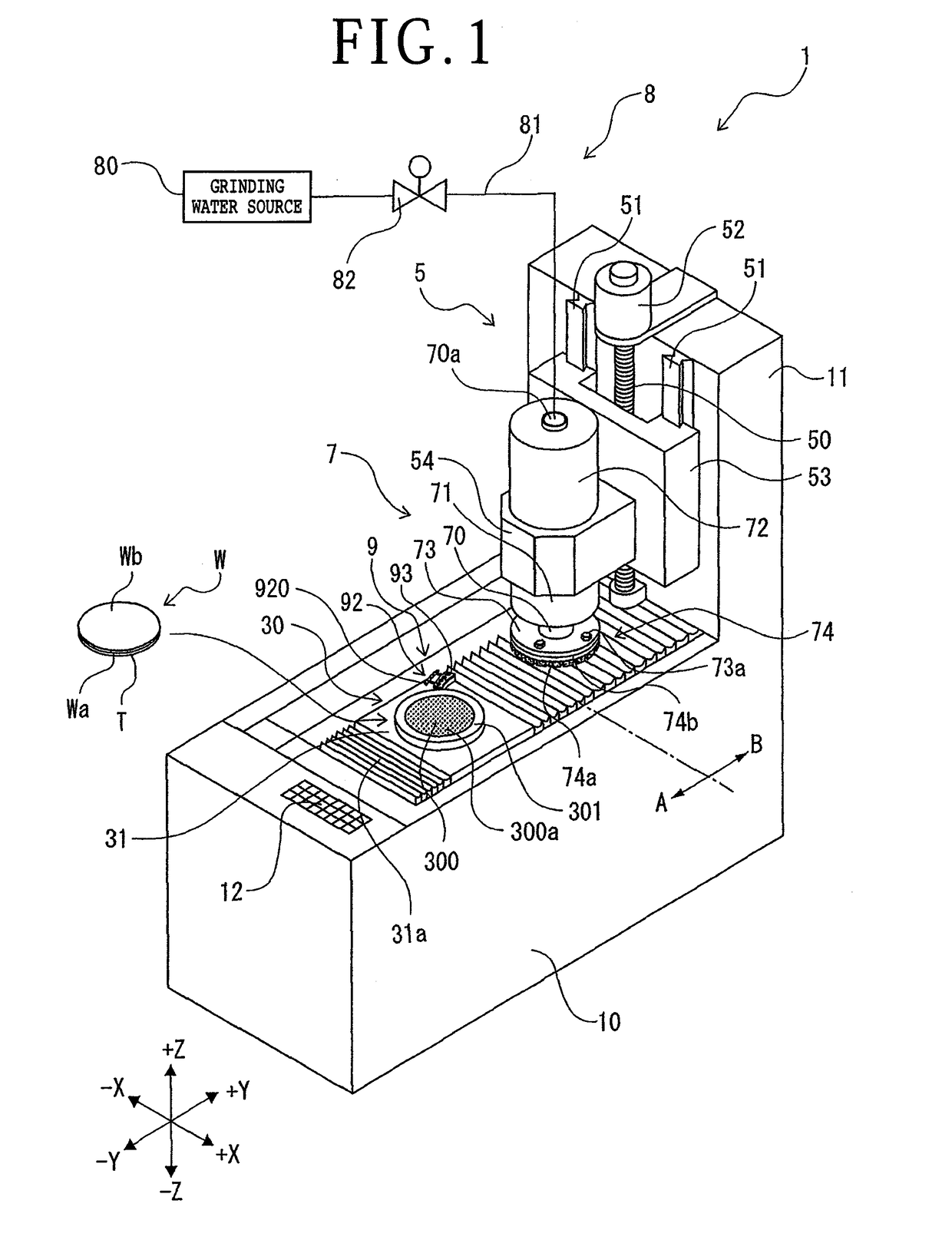 Grinding apparatus