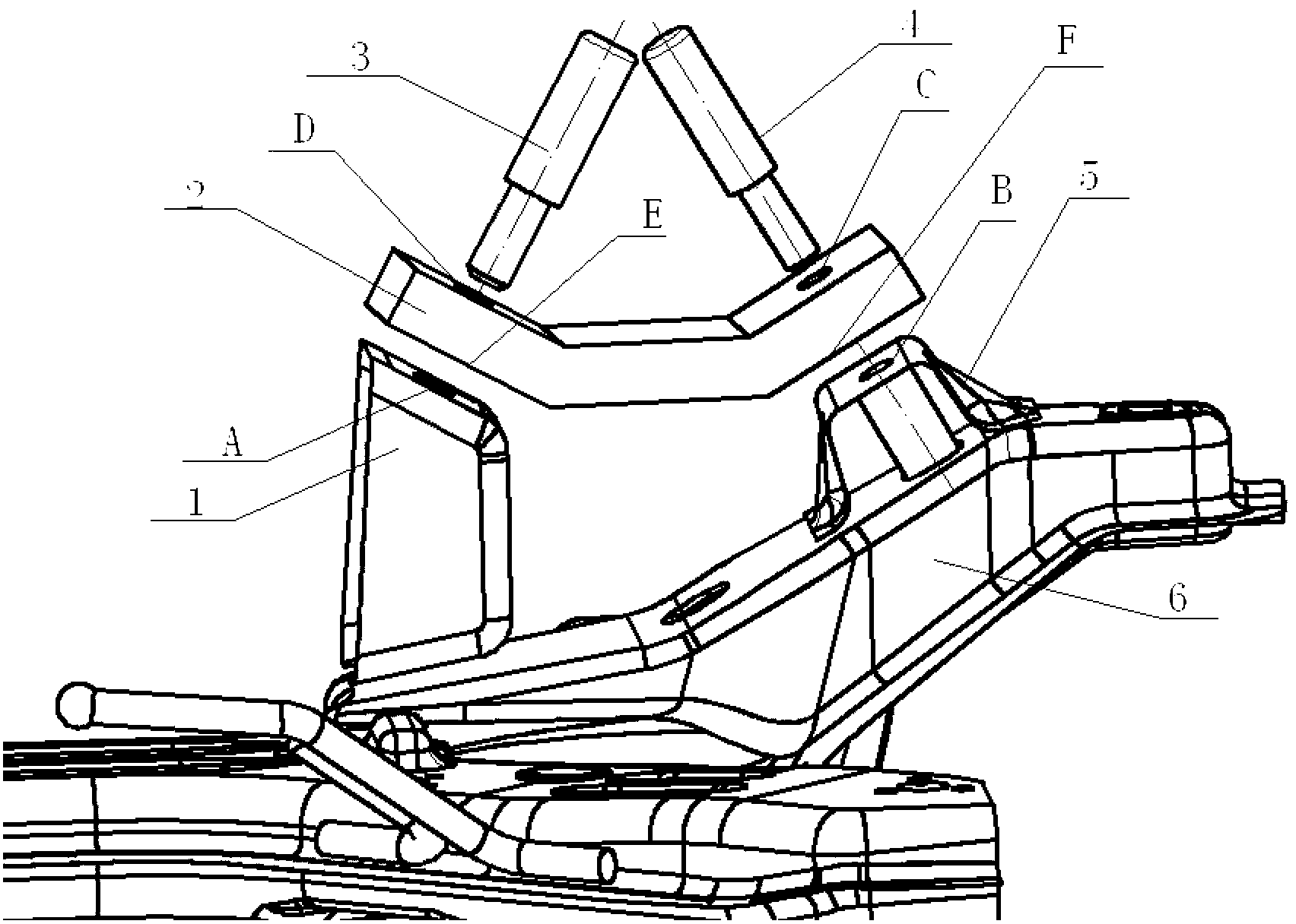 Car suspension weld assembly detecting method