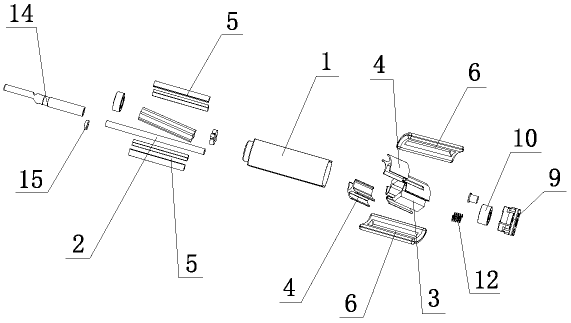 Motor device and electric toothbrush