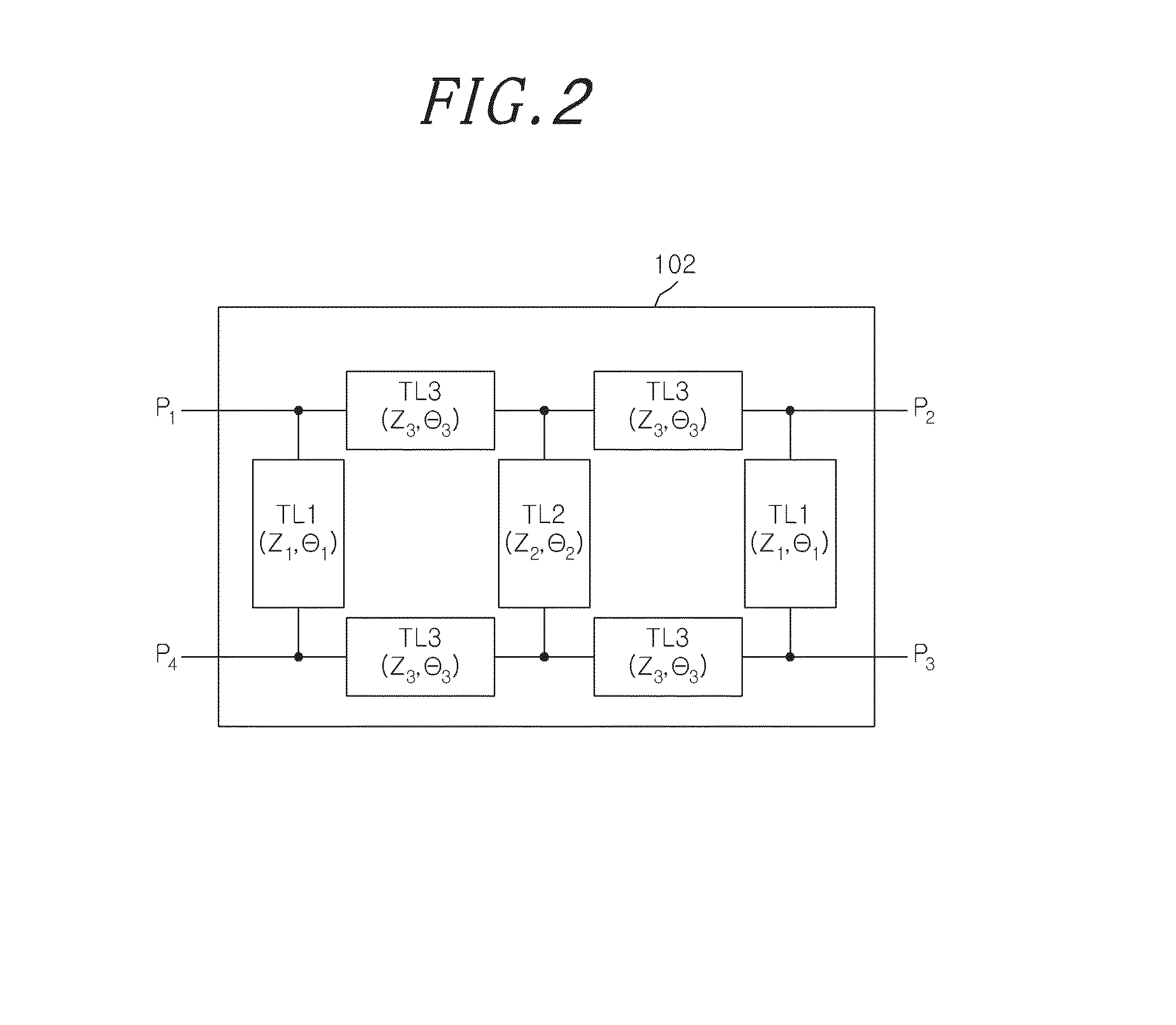 Broadband butler matrix device