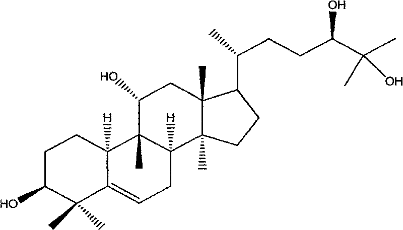 Method of purifying and preparing momordica grosvenori alcohol