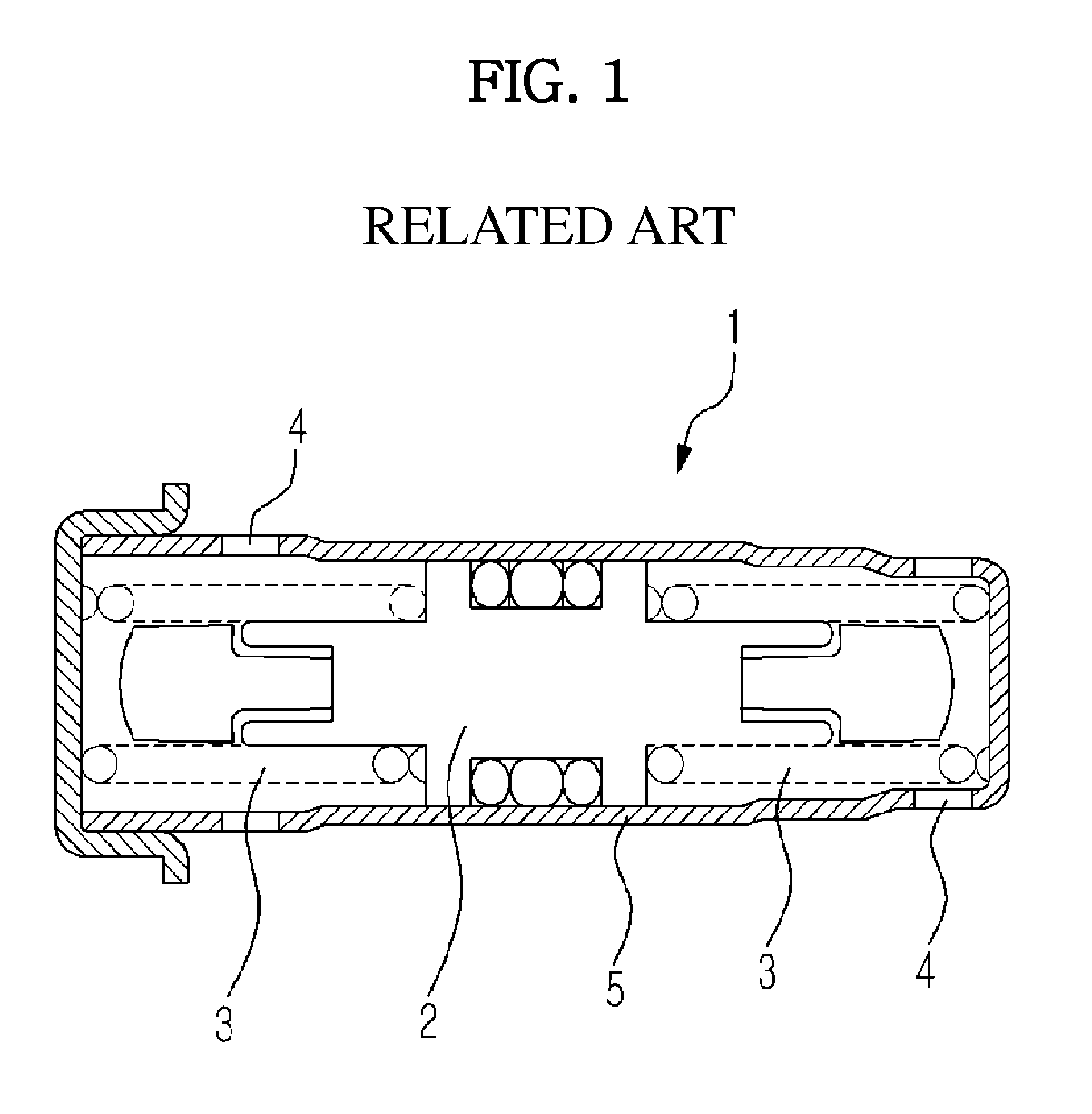 Pressure damping device for brake system