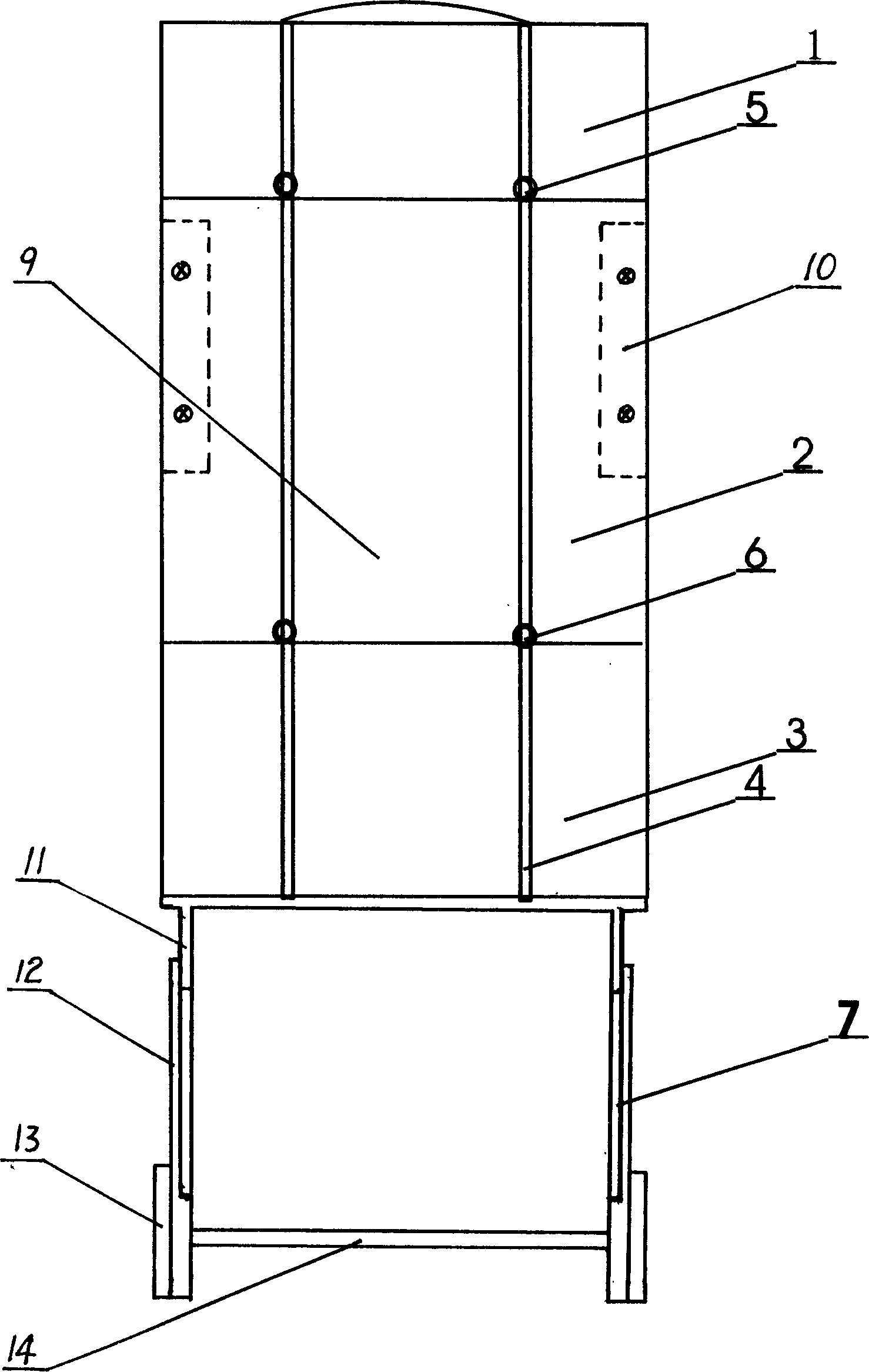 Chair with function of health protection for vertebral column