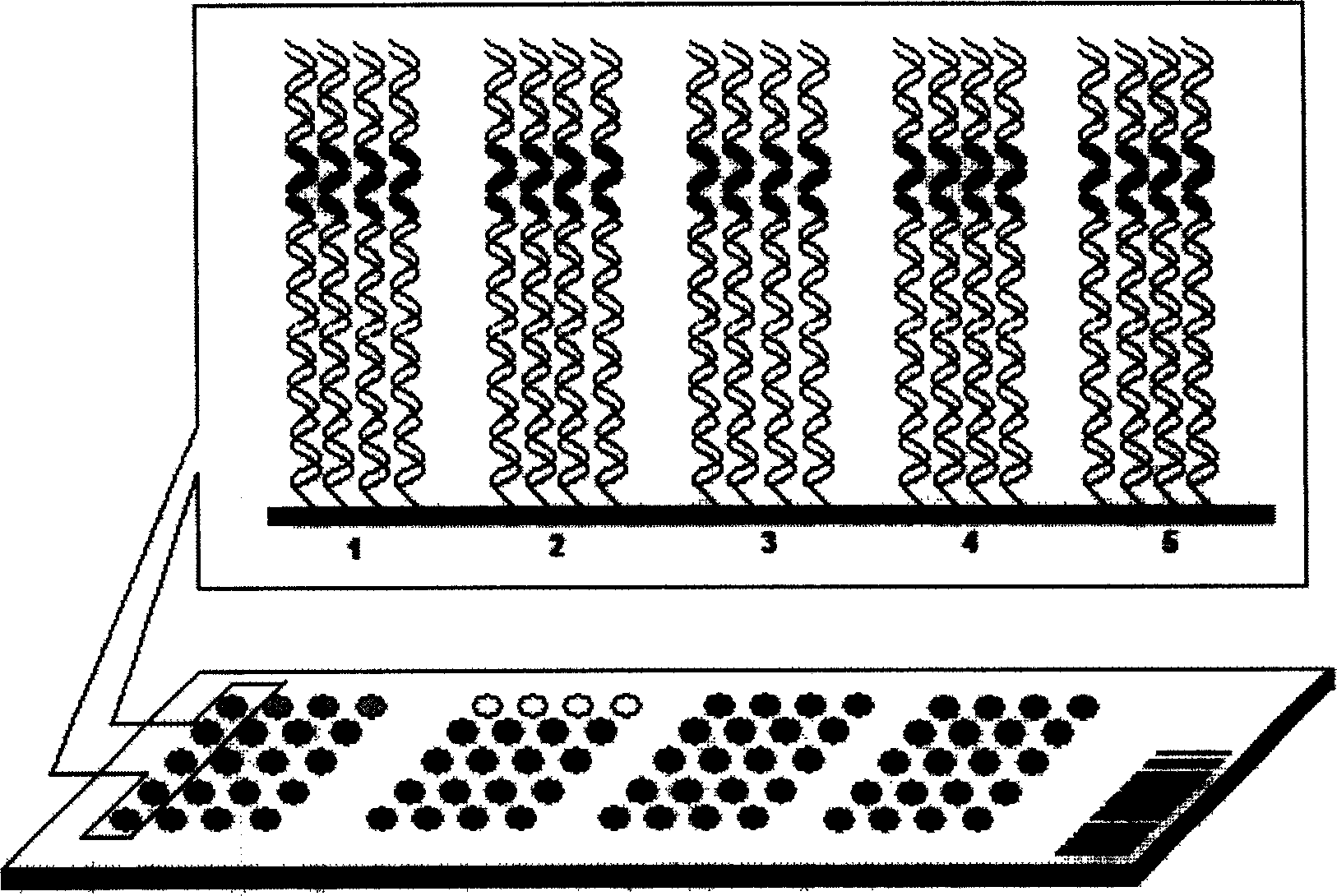 Method of high flux screening, capturing and separating target molecule from complex composition matter such as traditional Chinese medicine and chemical mixture