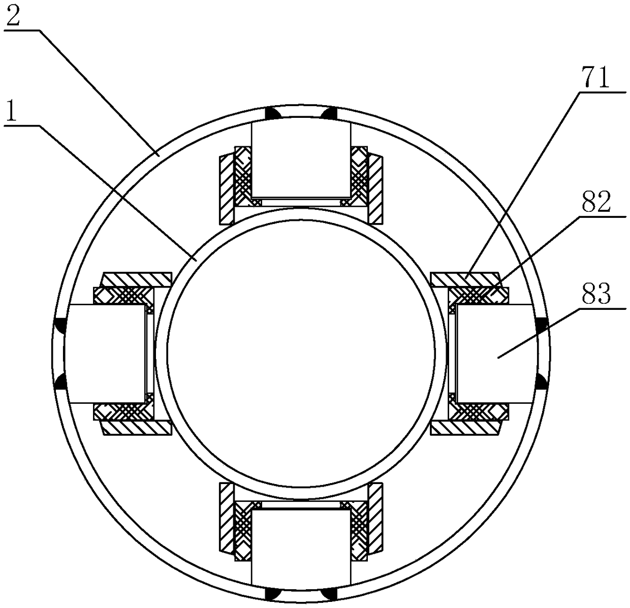 Continuous vacuum insulation double-wall pipe