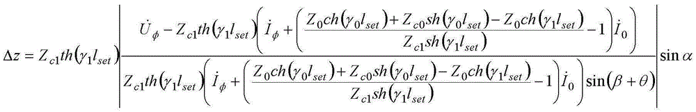 Using Distributed Parameters to Realize the Distance Protection Method of Line Single-phase-to-Earth Fault