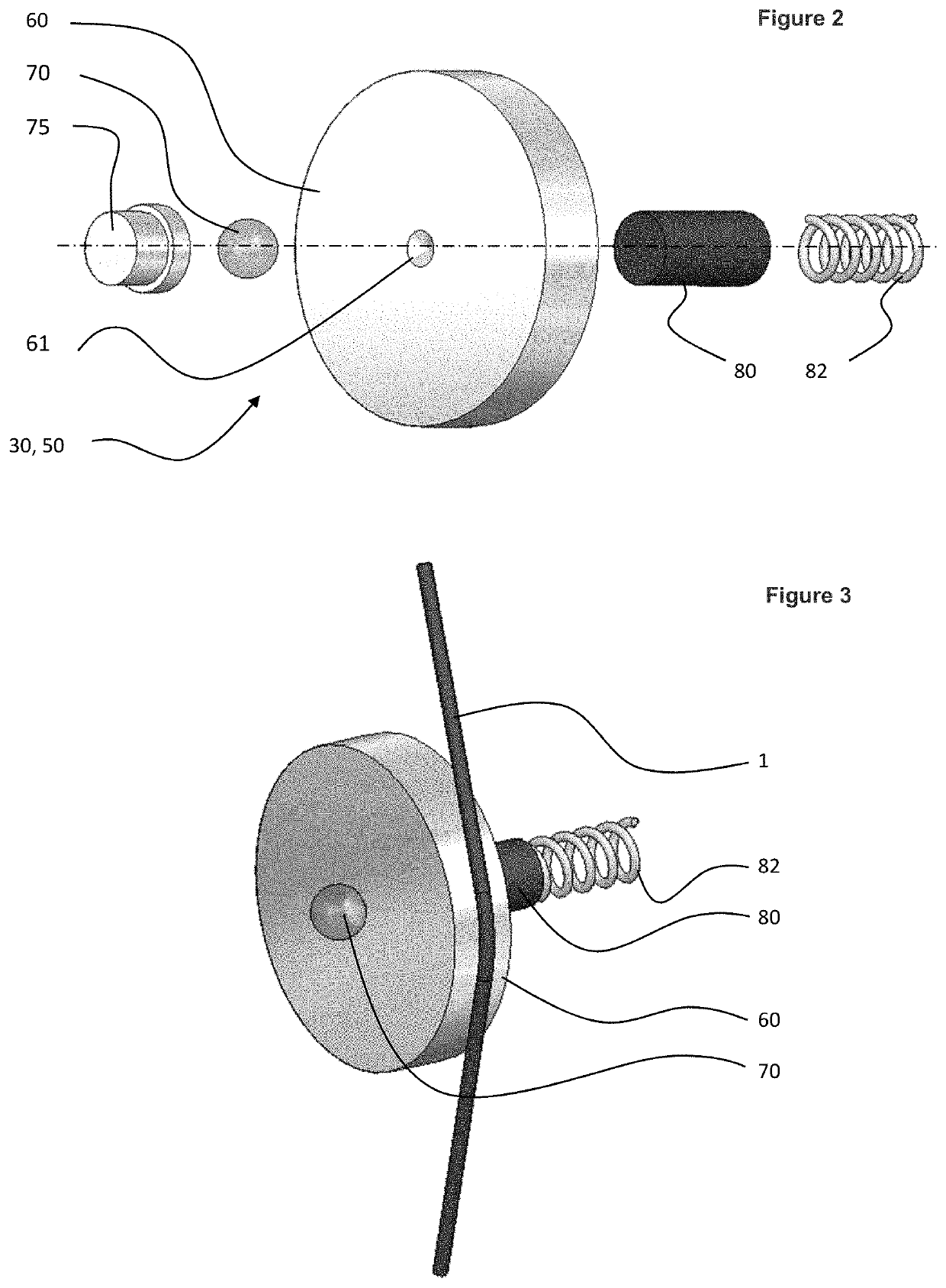 Current feeding device for wire electrical discharge machining