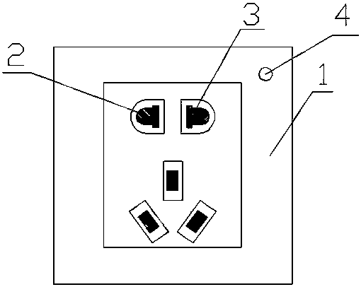 Double-control single-hole safety door and self-locking device for socket