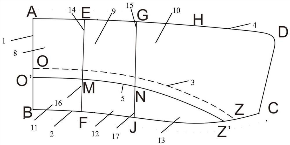 Fur collar fixing structure plate manufacturing method