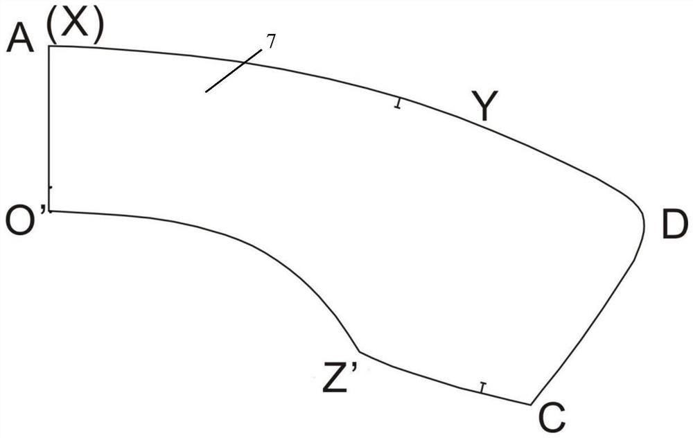 Fur collar fixing structure plate manufacturing method