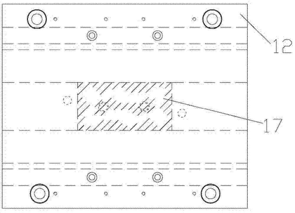 Laminating device and laminating method of U-shaped laminated busbar