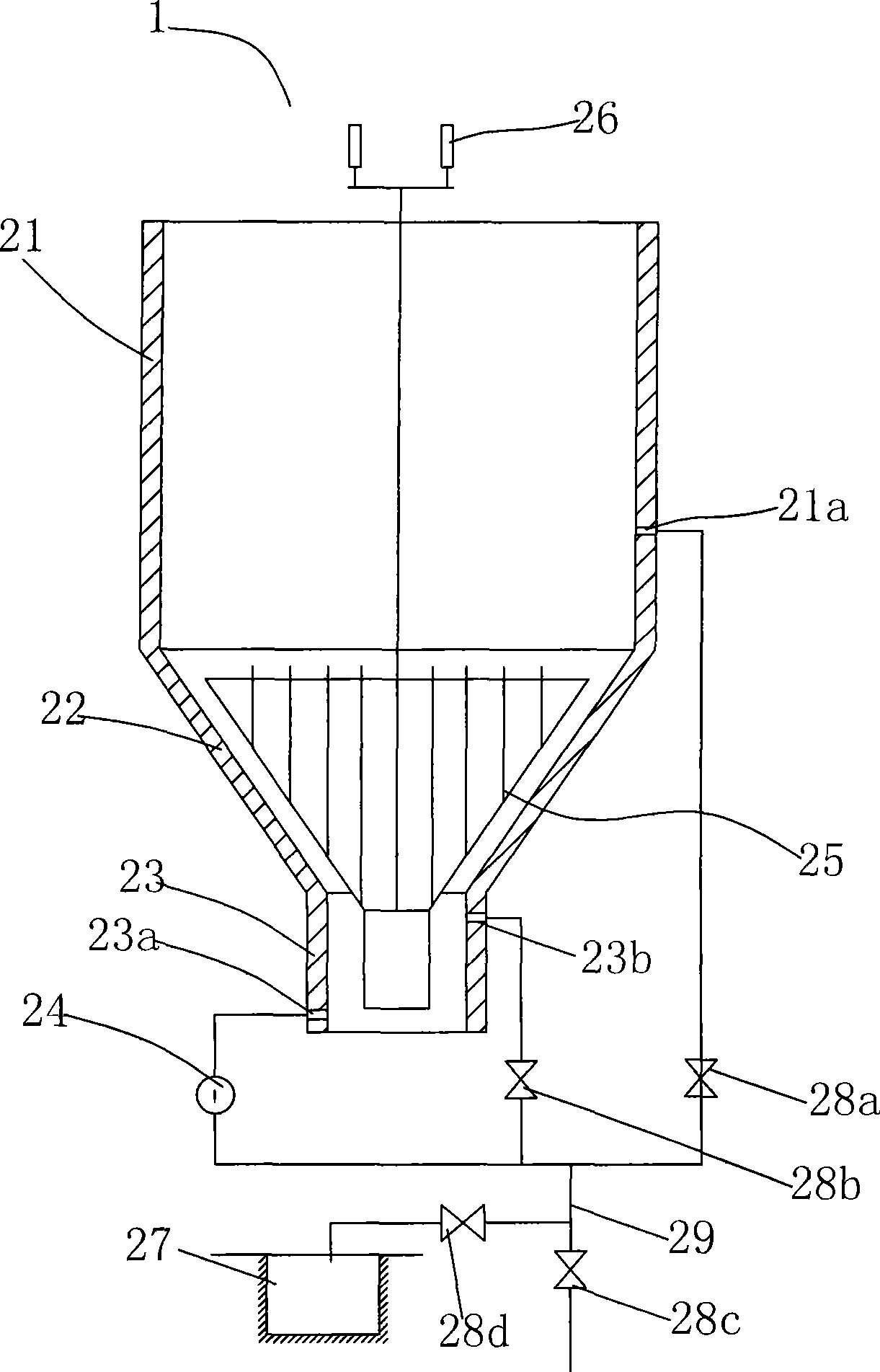 Filling apparatus and filling technique