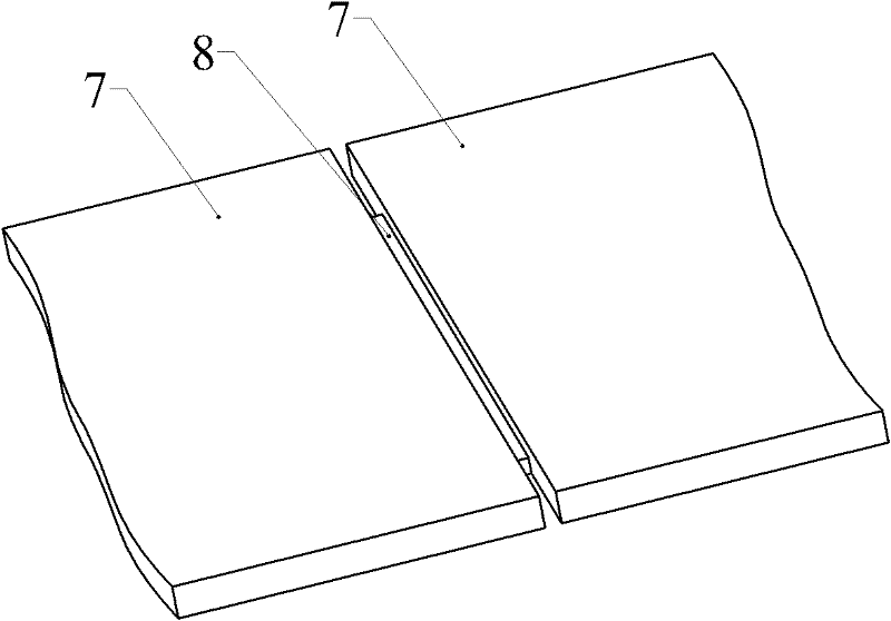 Rod placing device