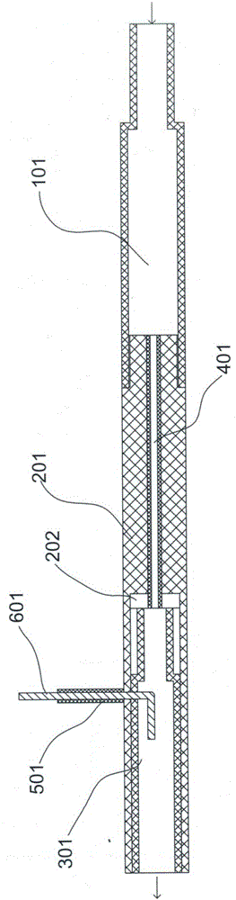 Plasma jet flow generation device