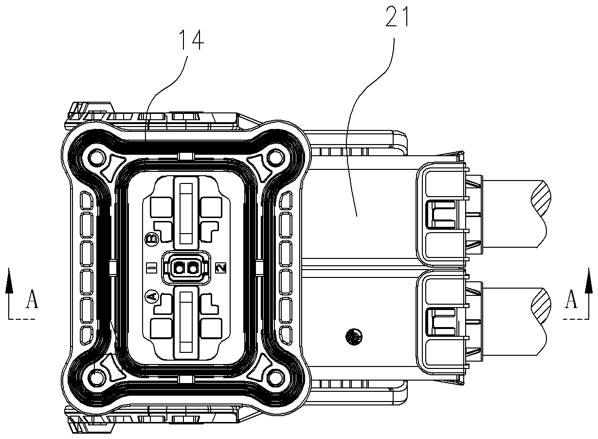 90-DEG bent connector