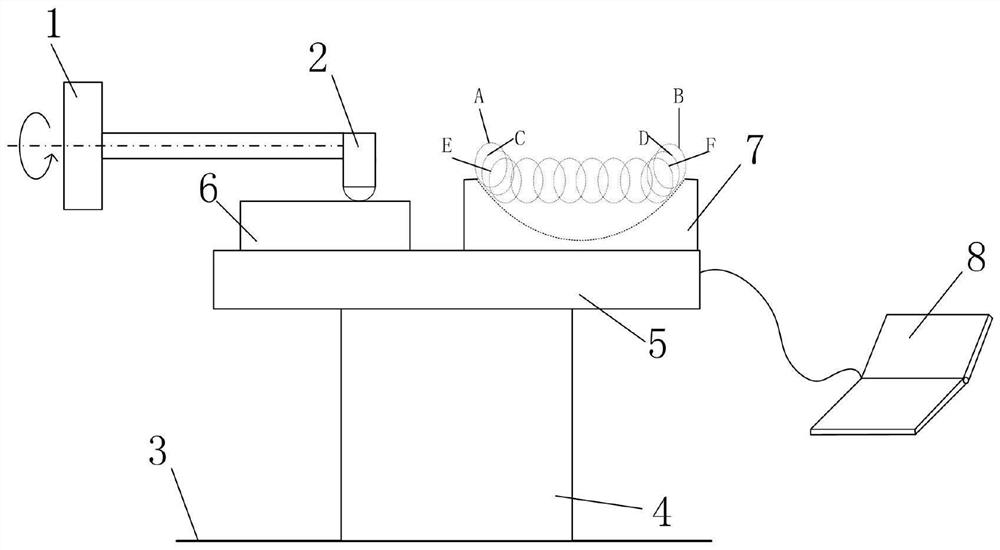 A kind of processing method of aspherical cylindrical mirror