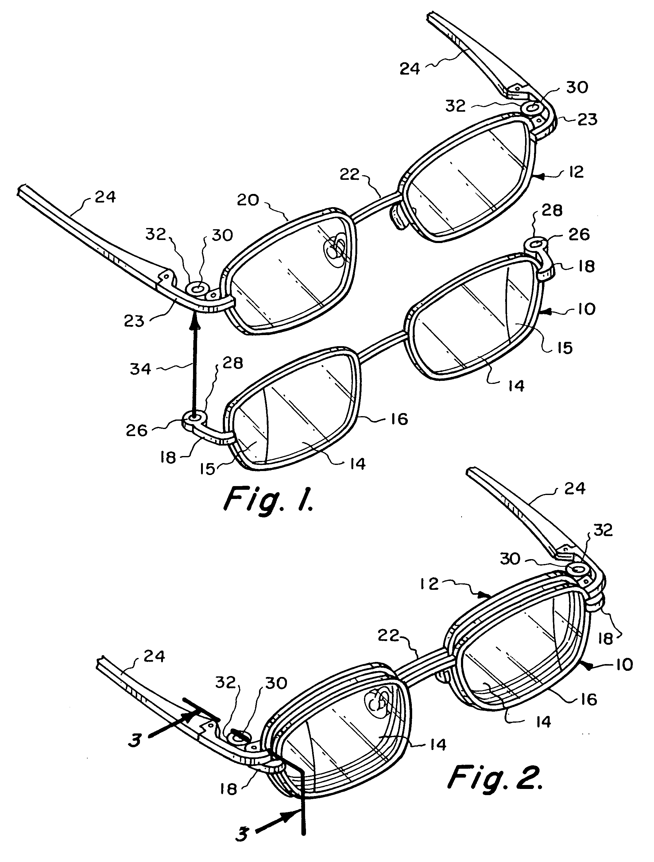 Auxiliary eyewear attachment apparatus