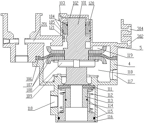 Relay valve for tractor steering axle