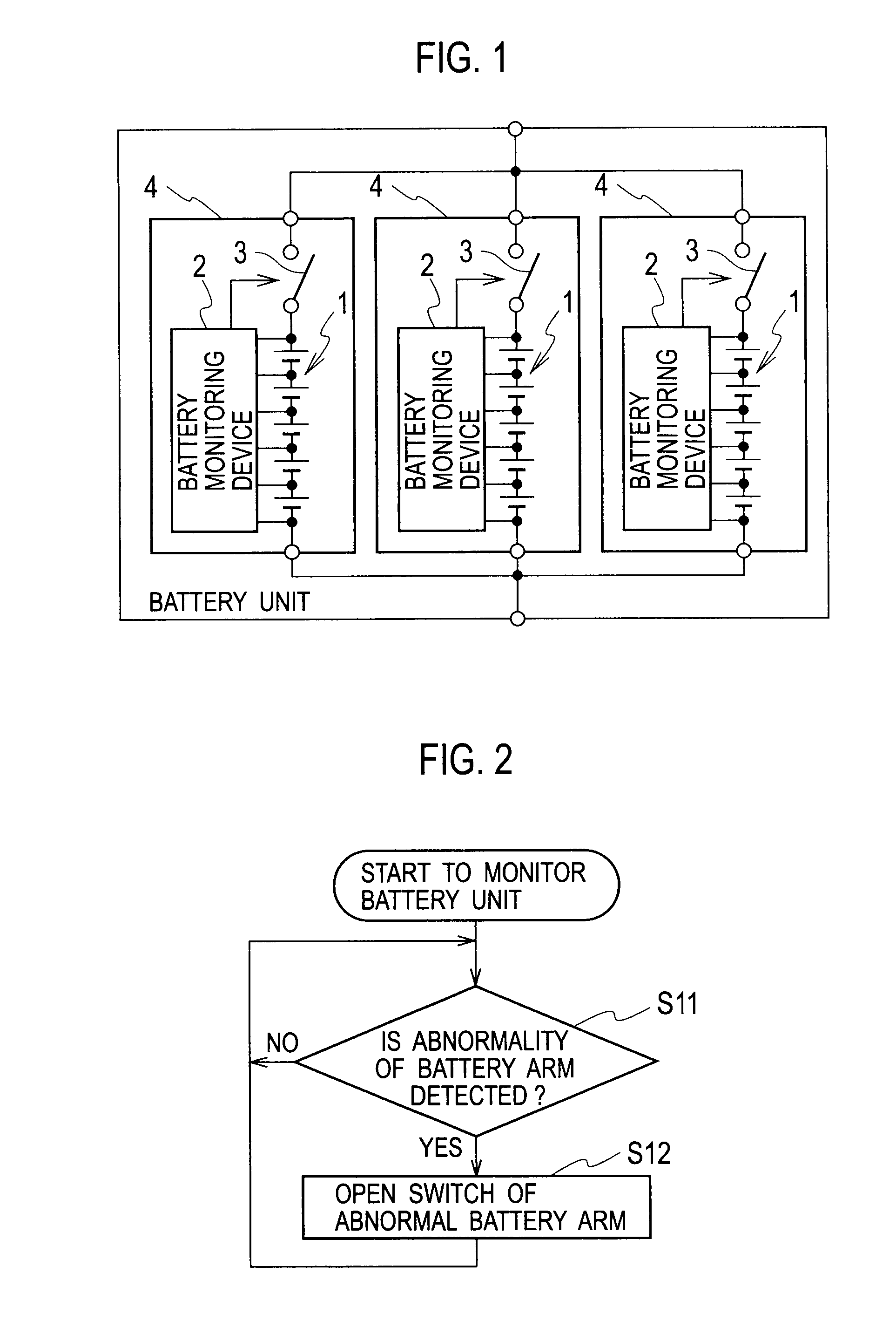 Battery unit and battery system using the battery unit