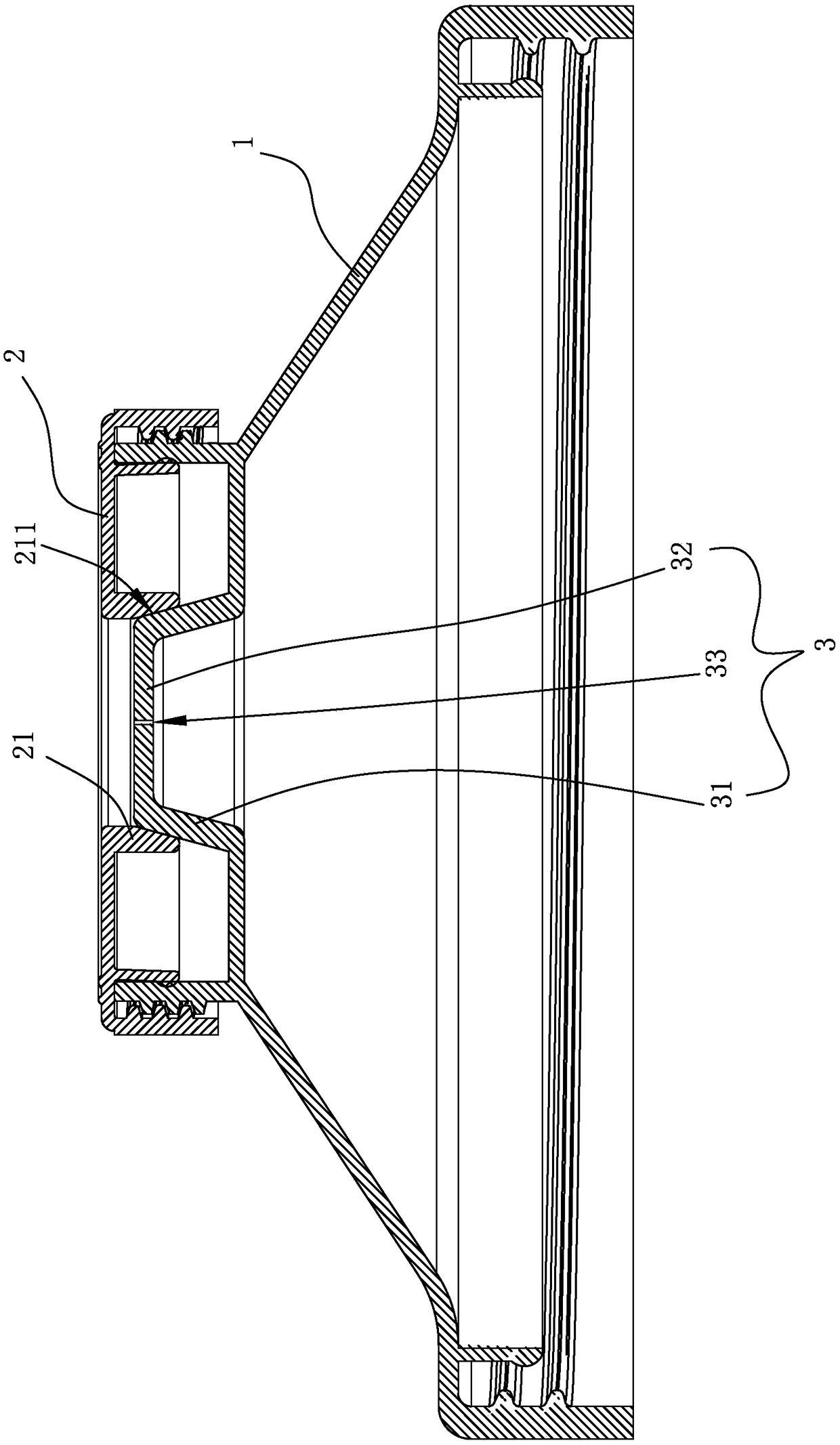 Bottle cap and bottle plug capable of realizing automatic pressure relief