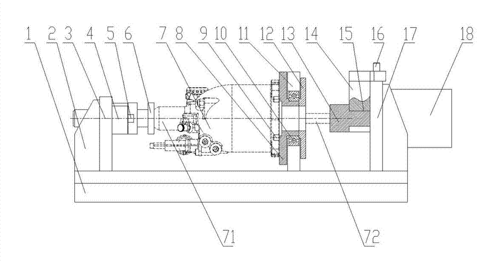 Seal testing device for automobile clutch booster