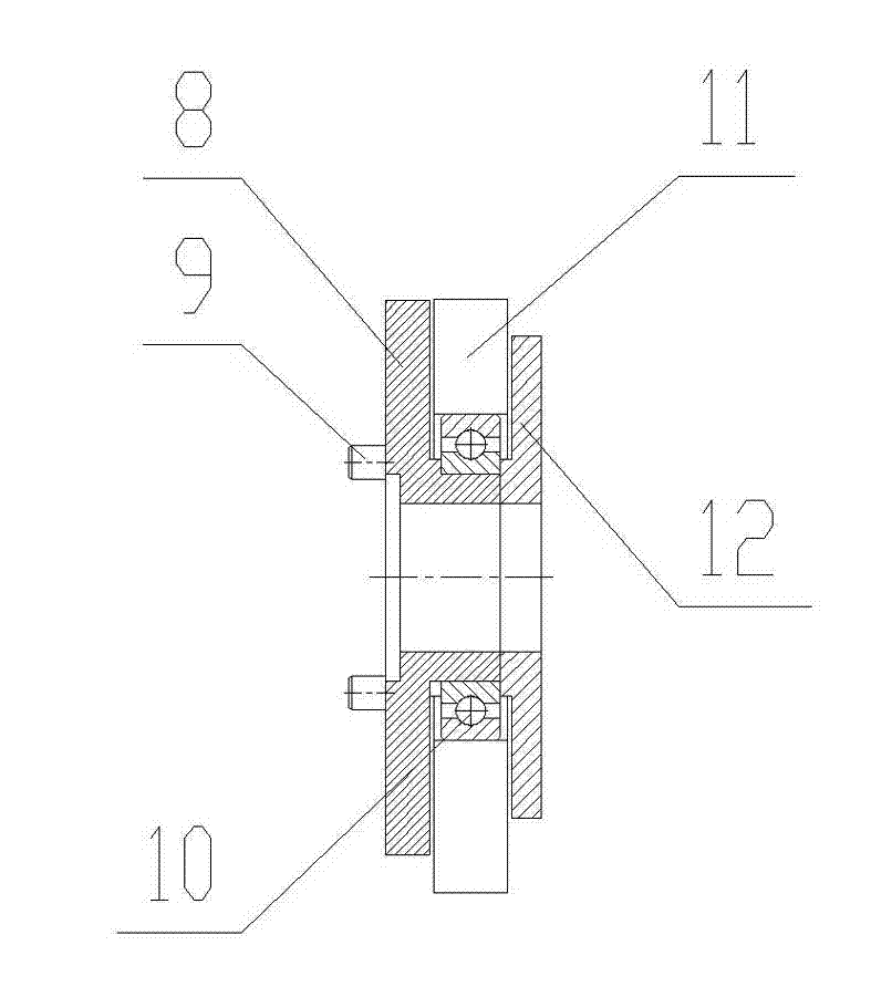 Seal testing device for automobile clutch booster