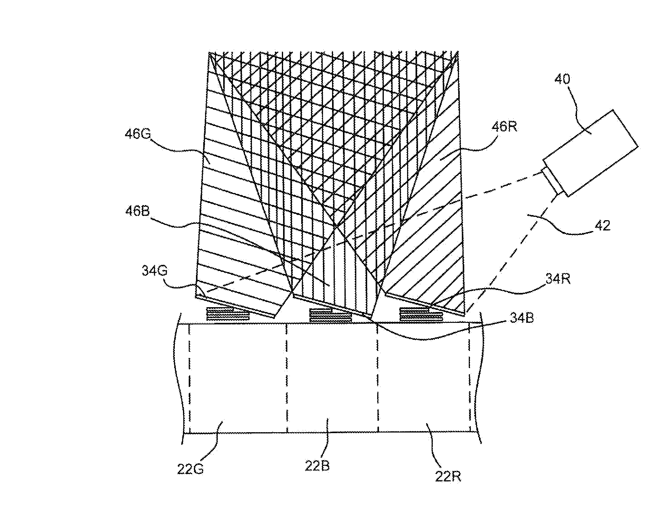 MEMS wavelength converting lighting device and associated methods