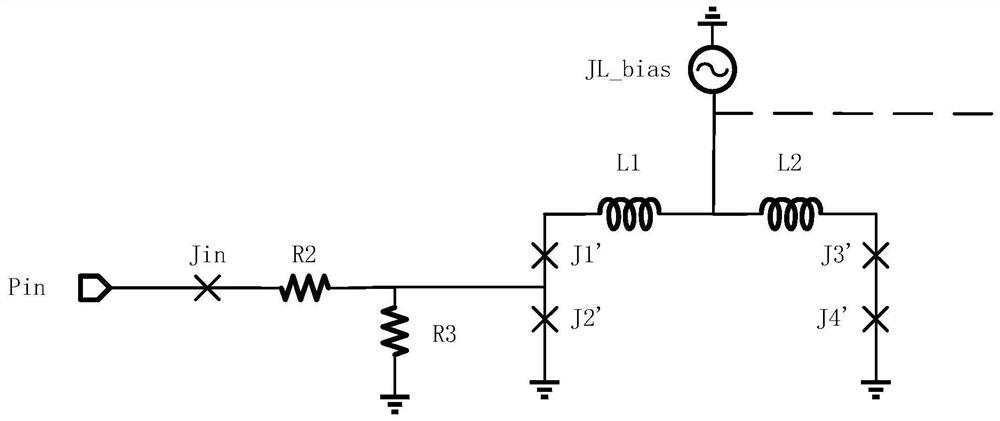 Superconducting interface circuit