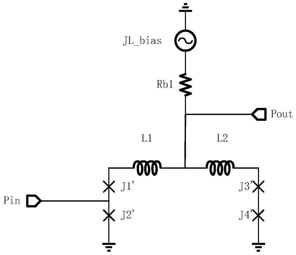 Superconducting interface circuit