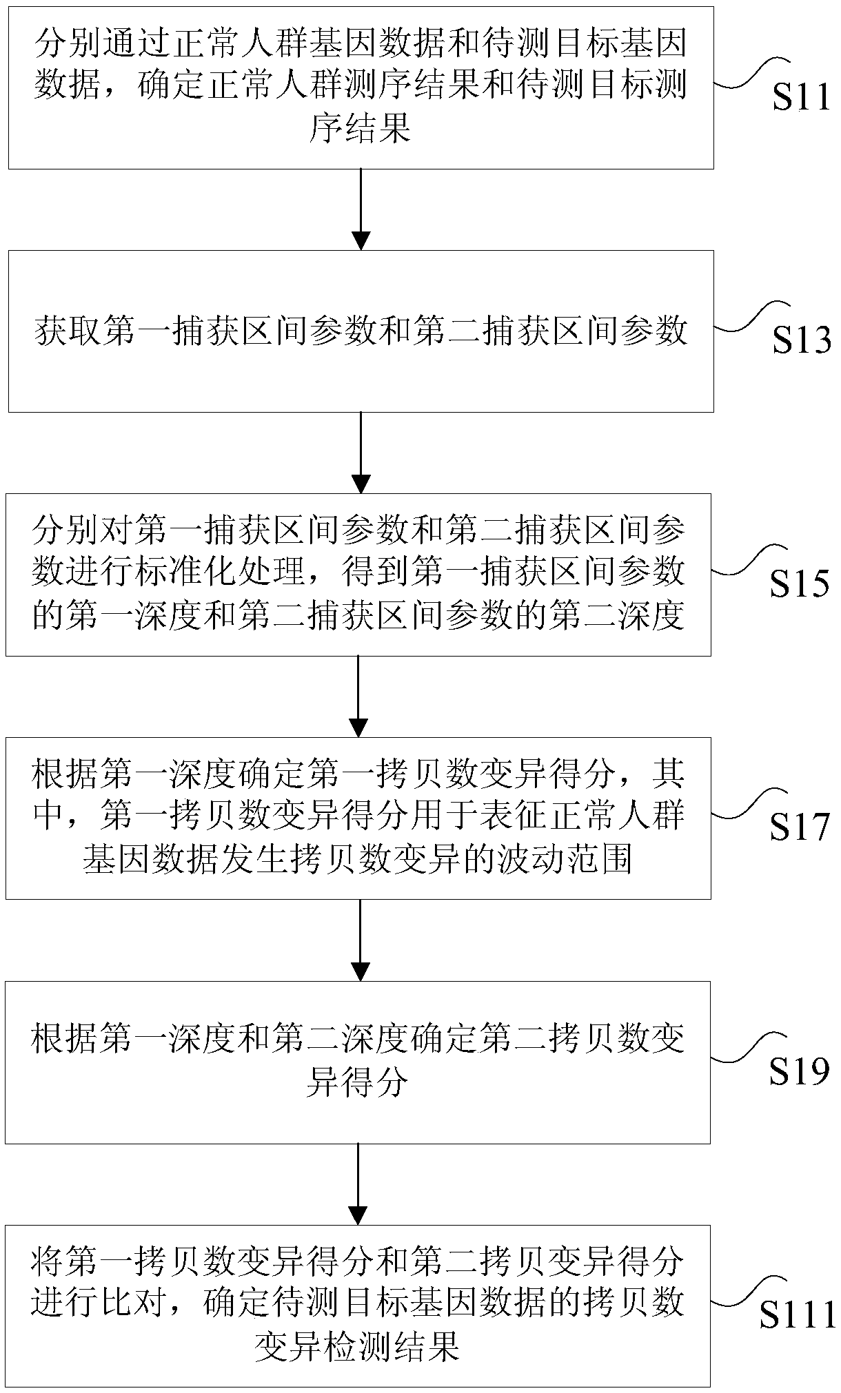 Circulating tumor DNA copy number variation detection method and apparatus