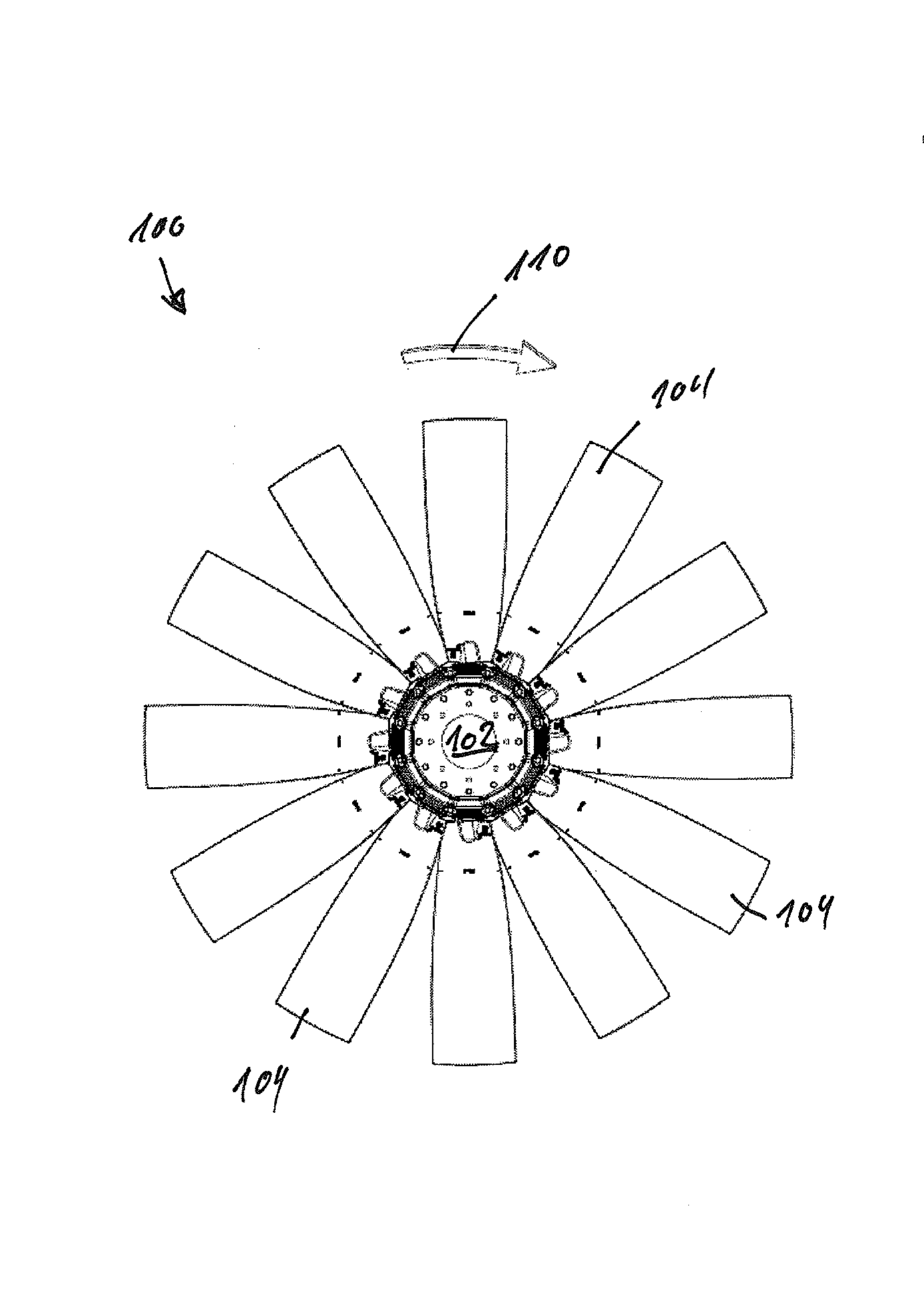 Engine cooling fan