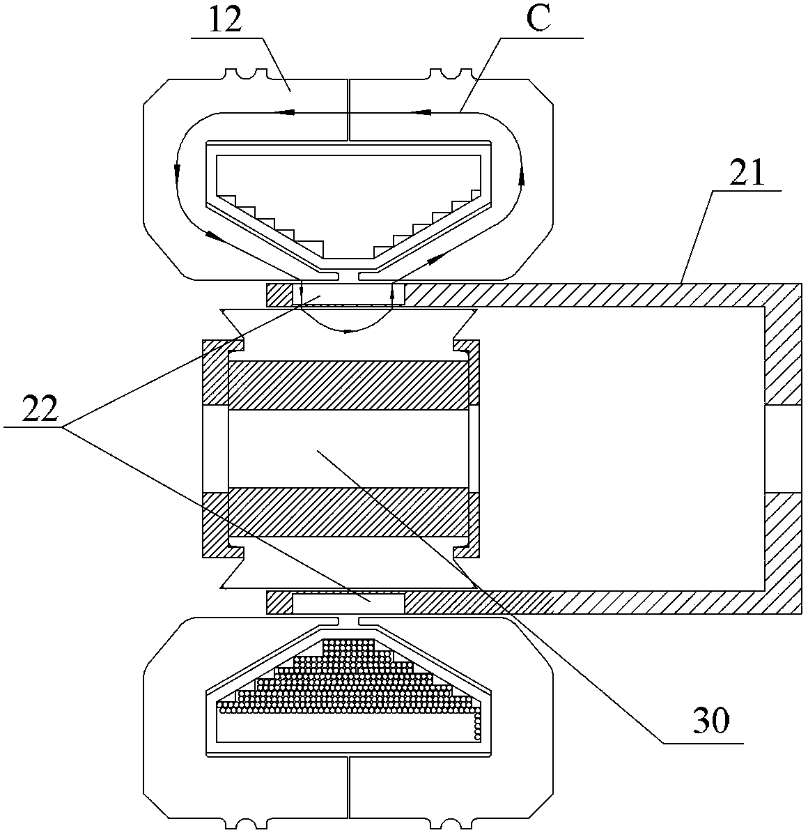 Permanent magnet linear motor and compressor having permanent magnet linear motor