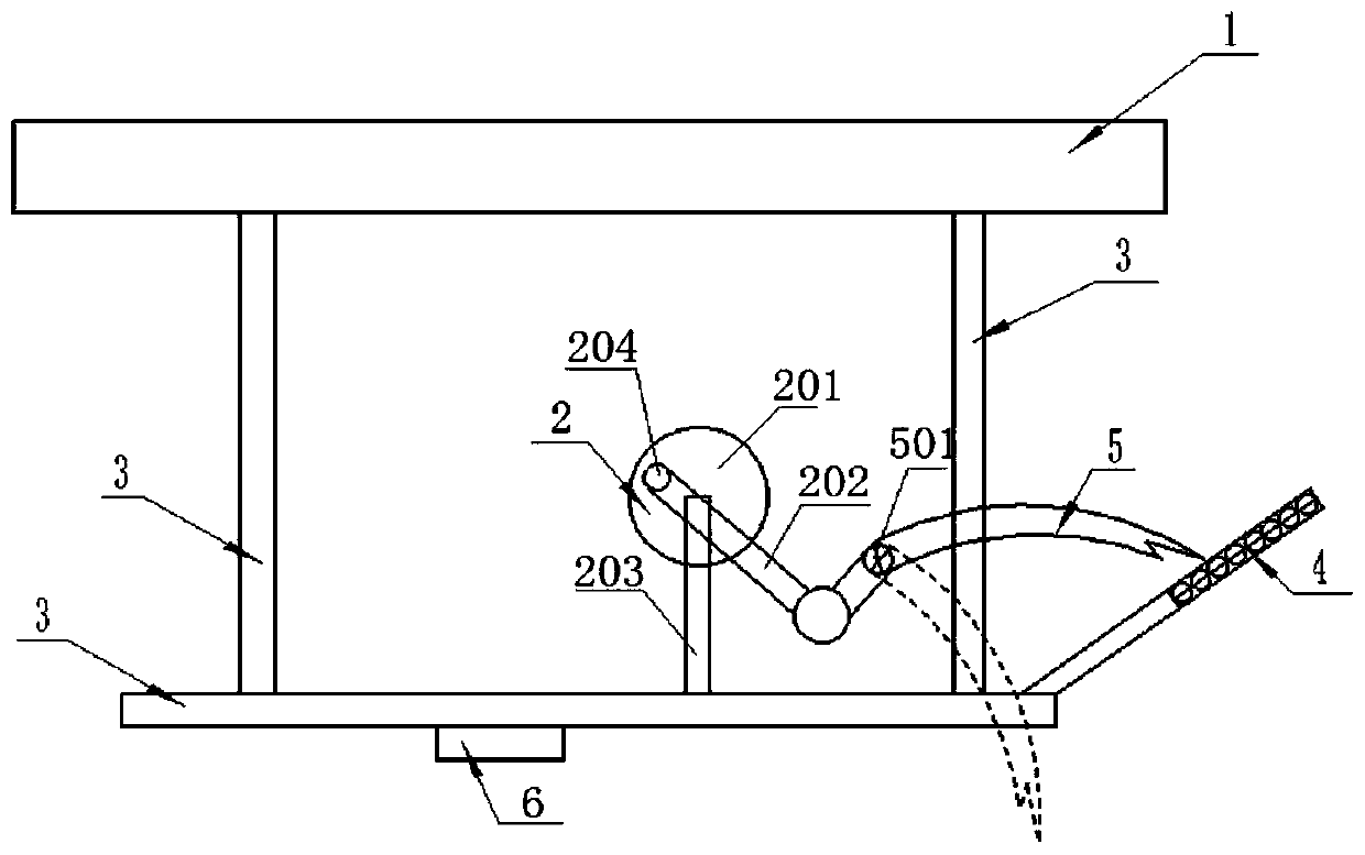 Flight rice transplanting system for unmanned aerial vehicle, and rice transplanting method