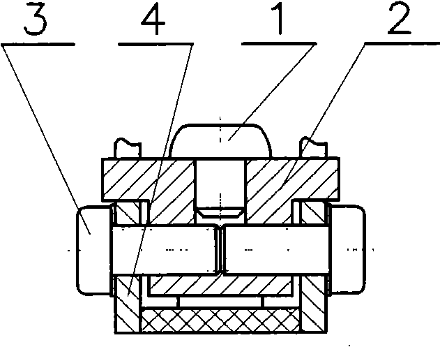 Lever type pneumatic pressurizing cradle