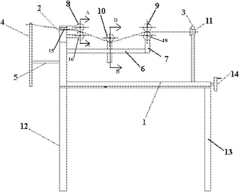 Anti-overturning positioning device for multi-pair finished cables